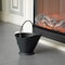 Gardenised Indoor and Outdoor Black Iron Ash Bucket Use for Fire Pit, Wood Burning Stove, Grill QI004555 - alternate 9